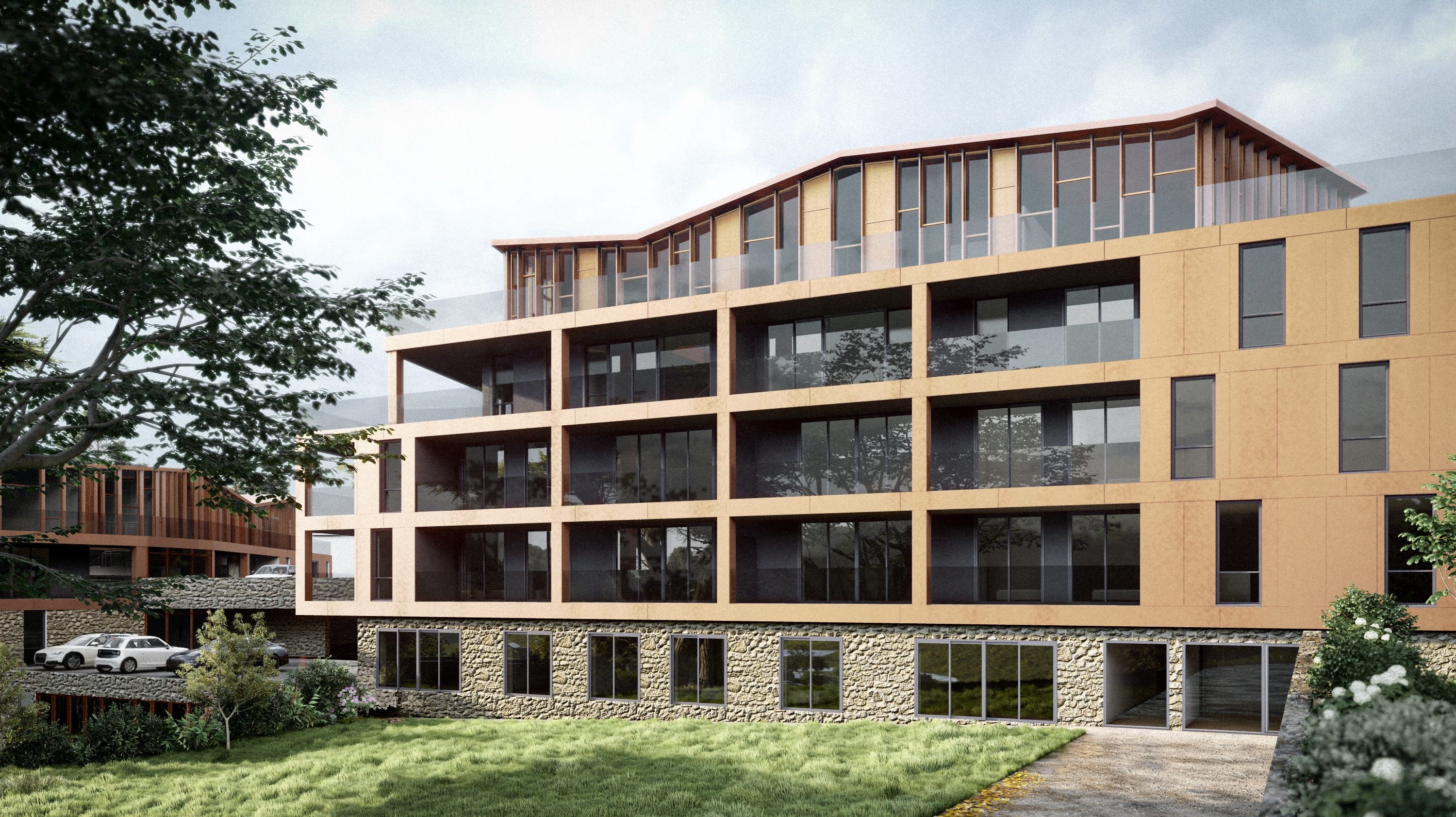 Stoodley Knowle School Redevelopment Image of proposed development in Torbay.